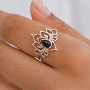 Anillo flor de loto