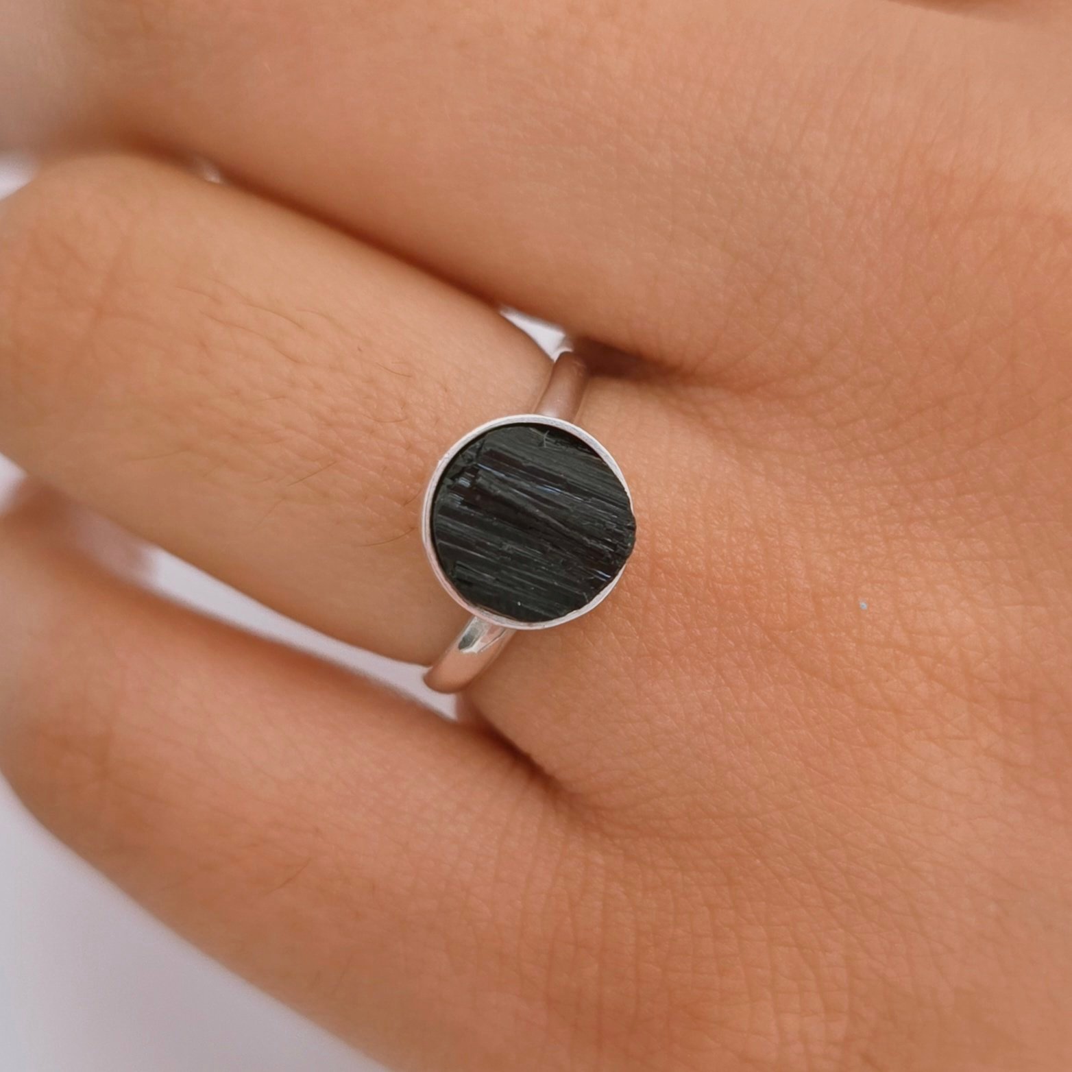 Anillo turmalina