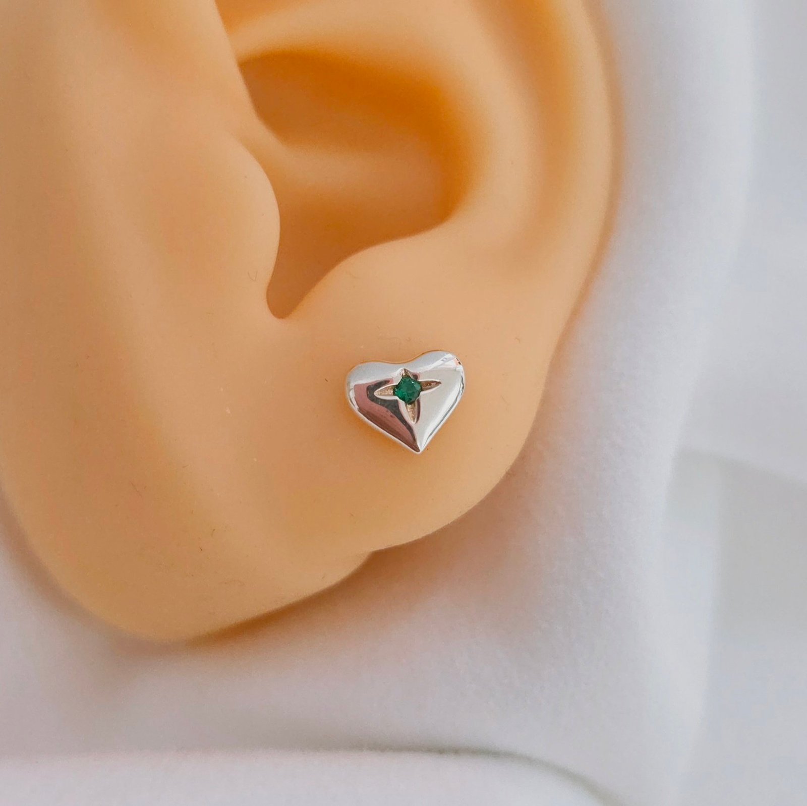 Aretes de corazón