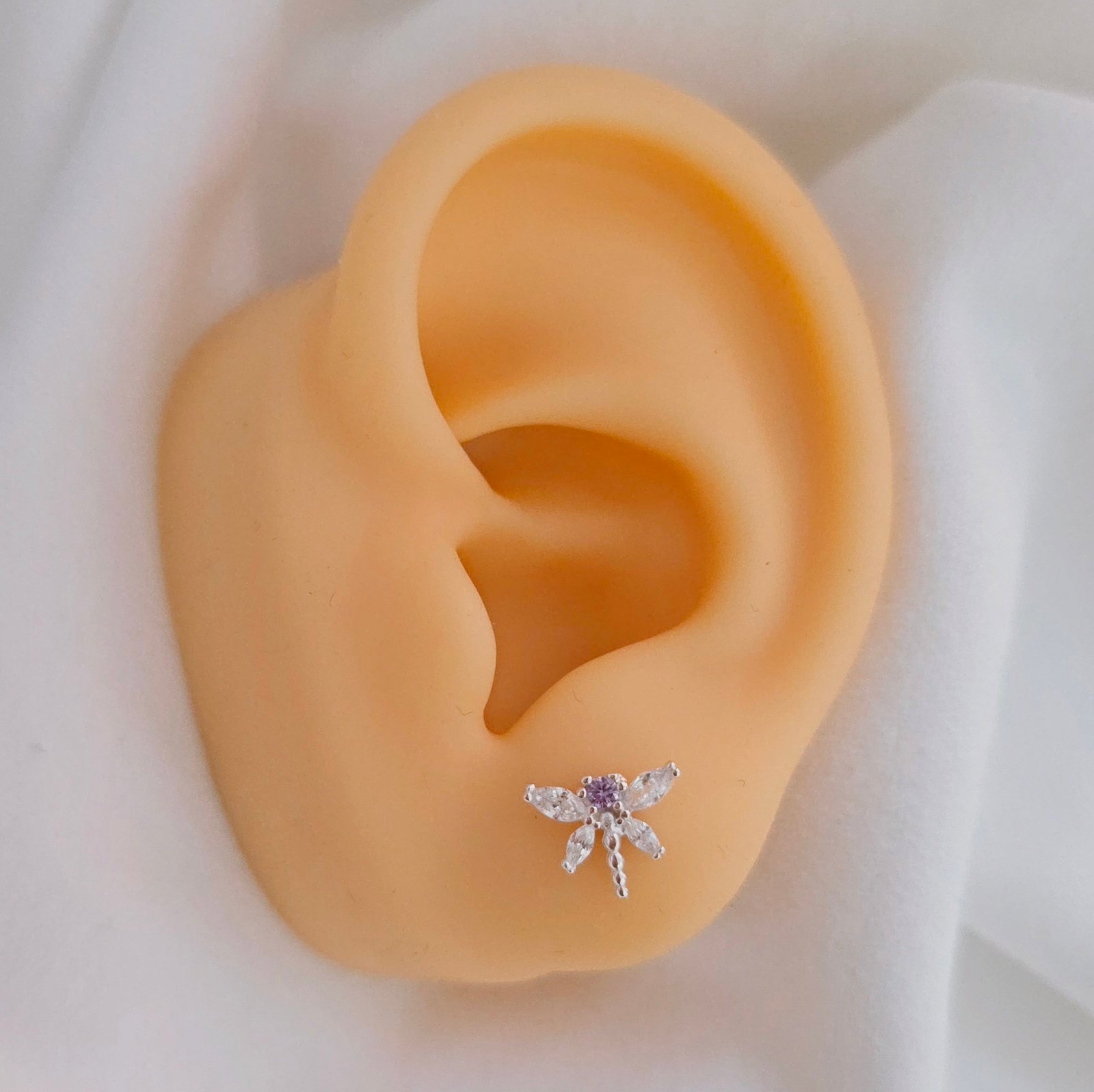 Aretes de libélula